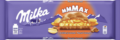 MILKA TABLETA CIOCOLATA CU ARAHIDE SI CARAMEL276G