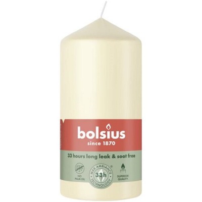 BOLSIUS LUMANARE STALP CREM TIMP DE ARDERE: 33 H
