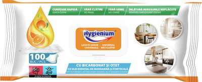 HYGIENIUM LAVETE UMEDE UNIV.BICARB.OTET, MANDARINA&PORTOCALA 100B