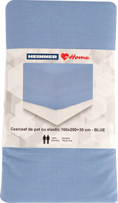HEINNER CEARCEAF PAT 90X200CN ELASTIC LA COLTURI 100%BUMBAC