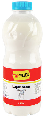 TOPSELLER LAPTE BATUT 2% 900G PET