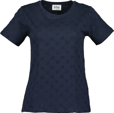 BLUE SEVEN TRICOU DAMA MANECA SCURTA NAVY CU BRODERIE 36 44