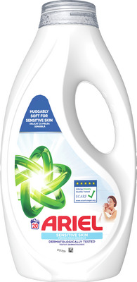 ARIEL SENSITIVE DETERGENT LICHID PT.RUFE 900ML 20 SPAL.
