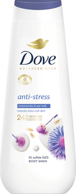 DOVE GEL DE DUS ADVANCED CARE ANTI-STRESS 600ML