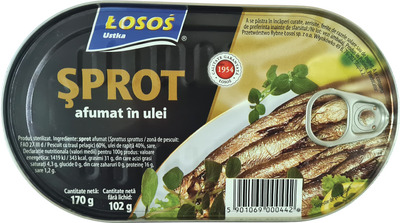 LOSOS SPROT AFUMAT IN ULEI 170G