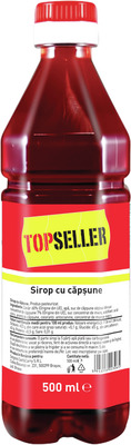 TOPSELLER SIROP CU CAPSUNE 0,5L
