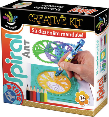 ROOVI SPIRAL ART SET DESEN FORMA SPIRALA