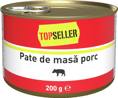 TOPSELLER PATE DE MASA PORC 200G