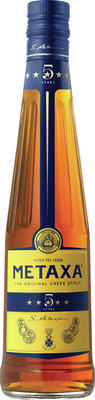 METAXA 5* BRANDY 38% 0,5 SGR