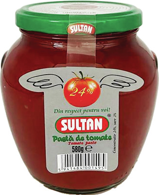 SULTAN PASTA DE TOMATE 24% 580G