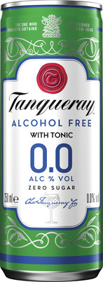TANQUERAY 0,0% & TONIC 0,25 SGR