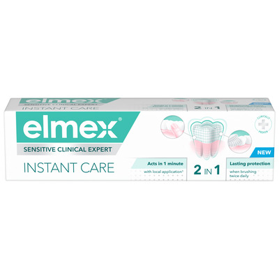 ELMEX PASTA DE DINTI SENSITIVE CLIN.EXPERT INSTANT CARE 75ML