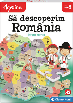 CLEMENTONI JOC EDUCATIV SA DESCOPERIM ROMANIA