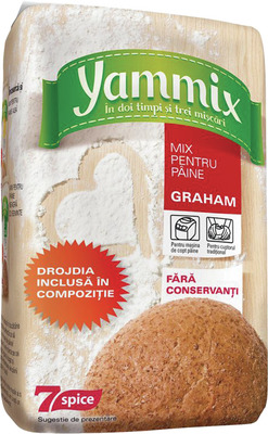 YAMMIX MIX PENTRU PAINE GRAHAM 500G