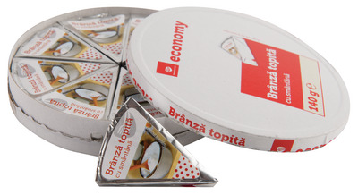 TRANSGOURMET ECONOMY BRANZA TOPITA TRIUNGHI CU SMANT. 140G
