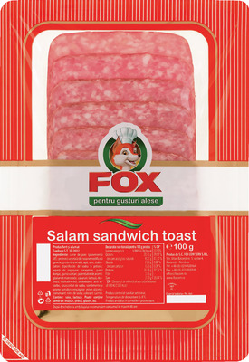 FOX SALAM SANDWICH TOAST FELIAT 100 G