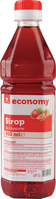 TRANSGOURMET ECONOMY SIROP CU CAPSUNE 0,5L