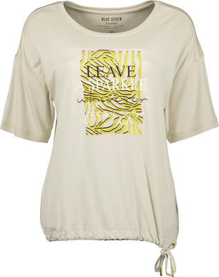 BLUE SEVEN TRICOU DAMA MANECA SCURTA IMPRIMEU BEJ 38 48