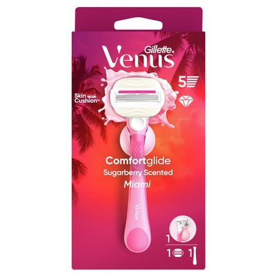 GILLETTE VENUS MIAMI APARAT RAS PT. FEMEI+SUP. DE PERETE