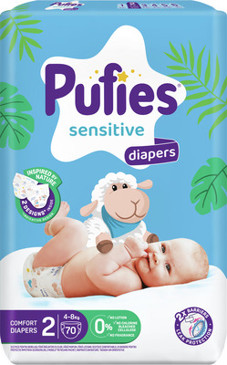 PUFIES SENSITIVE MINI MAIN LINE 70 BUC.