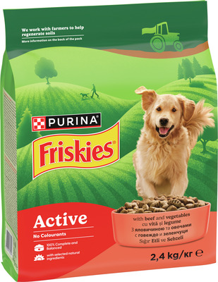 FRISKIES ACTIVE DOG 2,4KG