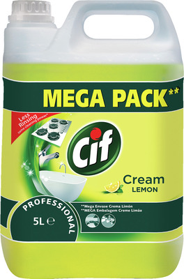 CIF CREMA CURATAT PROFESSIONAL LEMON 5L