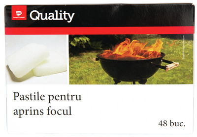 TRANSGOURMET QUALITY PASTILE PENTRU APRINS FOCUL 48 BUC