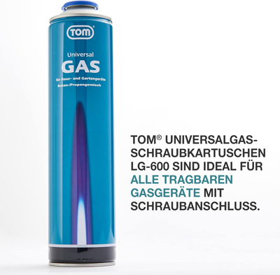 TOM LG-600 BUTELIE GAZ