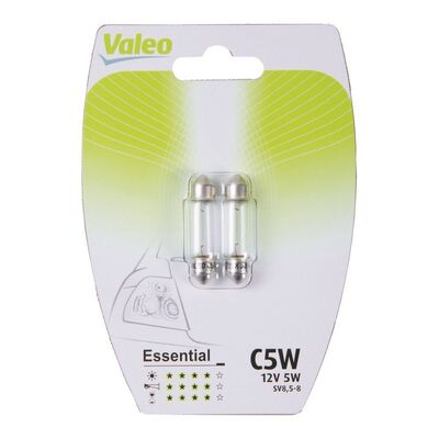 VALEO BEC AUTO C5W 12V 5W SV8.5-8