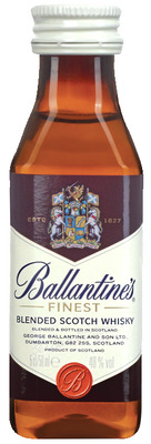 BALLANTINE`S FINEST BLENDED SCOTCH WHISKY 40% 0,05
