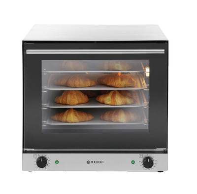 HENDI 227060 CUPTOR CONVECTIE 4 TAVI,2 VENTILATOARE,2670W