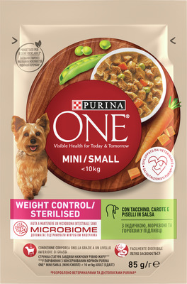 PUR.ONE MINI WEIGH.CTR.STERIL. UM.CAINI CURC&MORC&MAZARE 85G