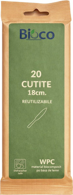 BIOCO CUTITE REUTILIZABILE 18CM 20BUC
