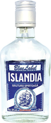 ISLANDIA BLUE BAUTURA SPIRTOASA 30% 0,2 SGR