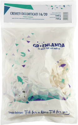 CREVETI CRUZI DECORTICATI 16-20 PUNGA 1KG CONGELATI PND