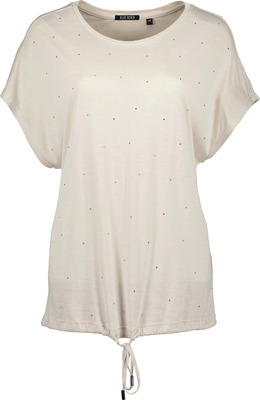 BLUE SEVEN BLUZA DAMA MANECA SCURTA BEJ STRASURI 38 48