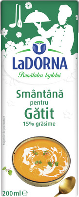 LADORNA SMANTANA UHT 15% 200ML