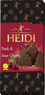 HEIDI DARK TABLETA CIOCOLATA VISINE 80G