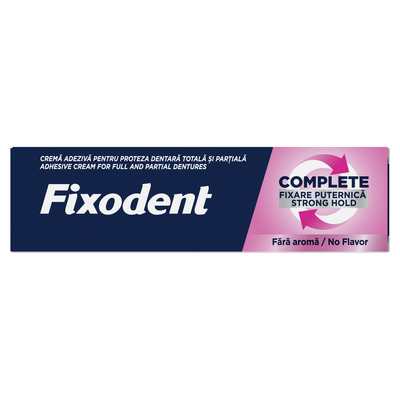 FIXODENT CREMA ADEZIVA COMPLETE NEUTRO 47G