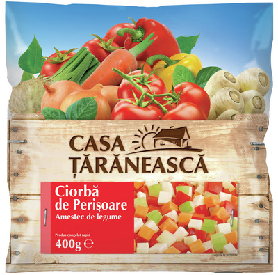 CASA TARANEASCA AMESTEC DE LEGUME CIORBA PERISOARE 400G