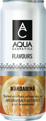 AQUA CARPATICA BAUT CARBO. CU SUC DE MANDARINA 0,33DZ SGR