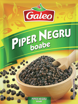 GALEO PIPER NEGRU BOABE 17G