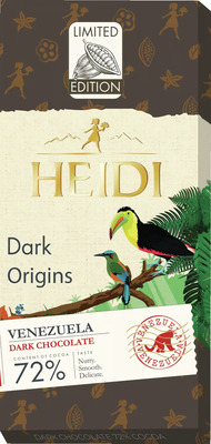 HEIDI DARK ORIGINS VENEZUELA CIOCOLATA AMARUIE 72%CACAO 50G