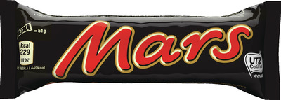 MARS BATON CIOCOLATA CU LAPTE, MIEZ CARAMEL&NUGA 51G