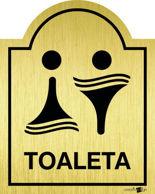 INDICATOR TOALETA MIXTA ABS, INDICATOR TOALETA MIXTA ABS