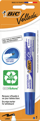 BIC MARKER VELLEDA ALBASTRU WHITEBOARD