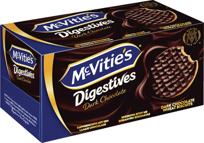 MC VITIE'S BISCUITI DIGESTIVI GLAZURATI CU CIOCO.NEAGRA 200G