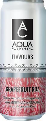 AQUA CARPATICA CARBO CU SUC DE GRAPEFRUIT ROZ 0,33DZ SGR