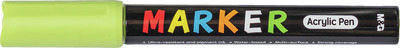 MARKER CU VOPSEA ACRILICA VARF ROTUND 2 MM VERDE GALBUI