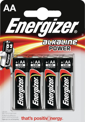 ENERGIZER BATERII ALCALINE R6 POWER PACHET 4 BUCATI